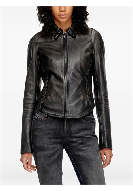 l-egrad jacket woman black DIESEL | A19596 0ILBS9XX